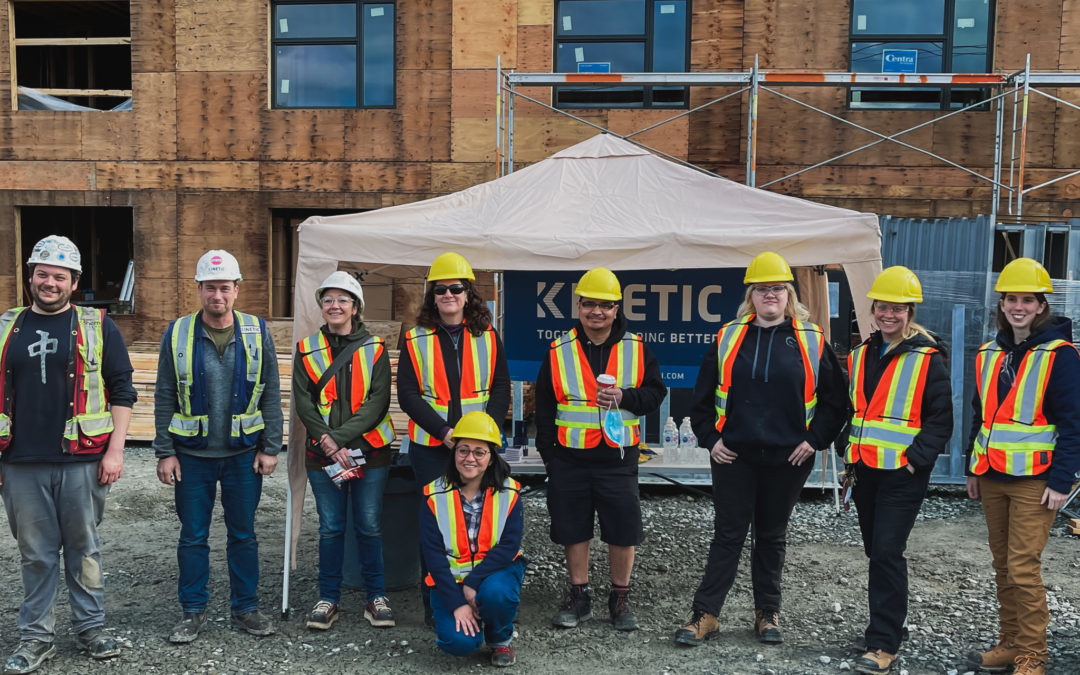 Kinetic hosted Construction Site Tour for VIU Students