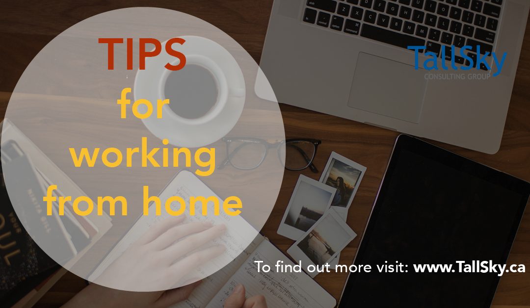 Tips for employers and employees about working from home